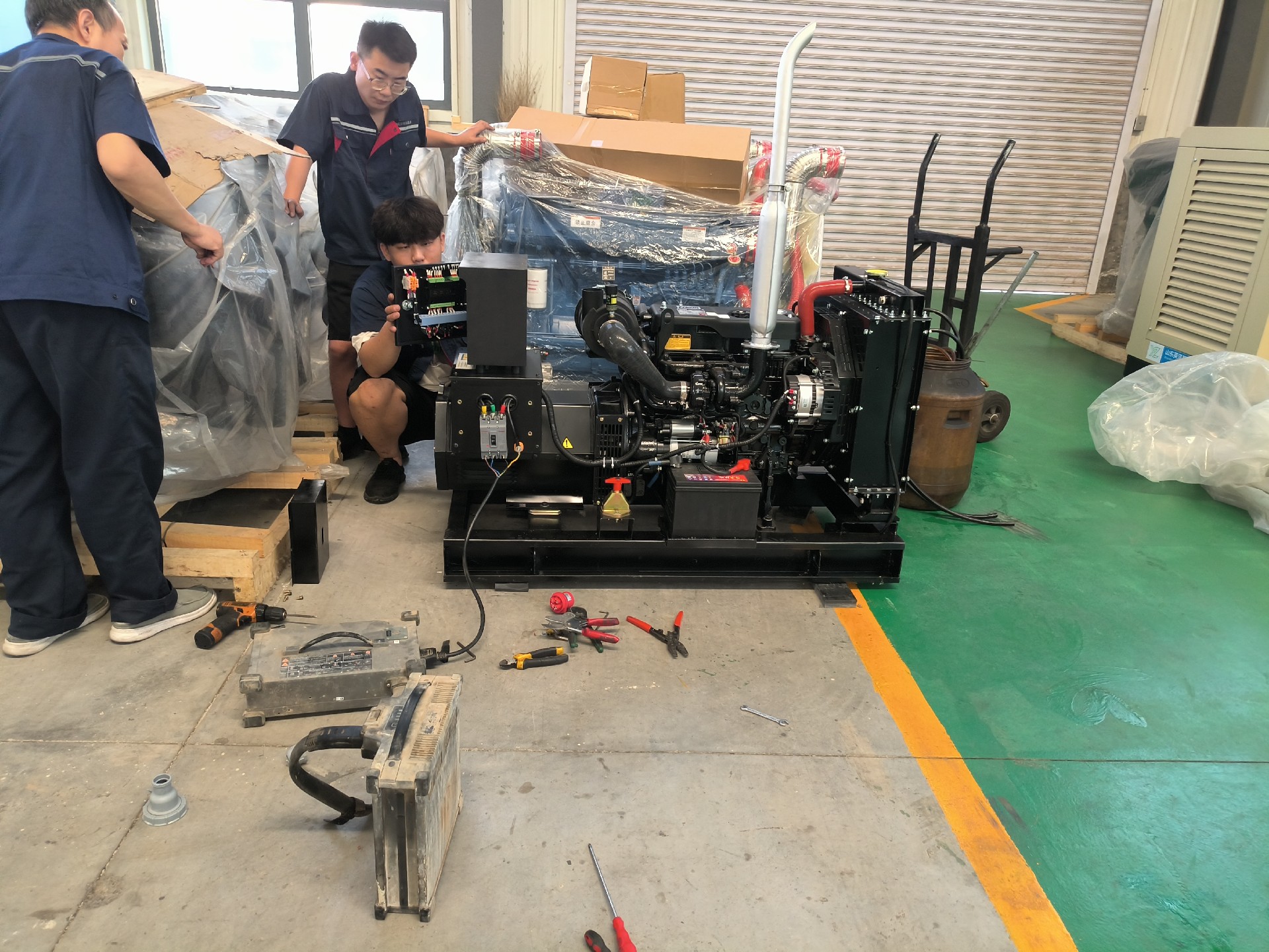 【农业无人机专用】农业无人机充电专用30kw潍柴柴油发电机组